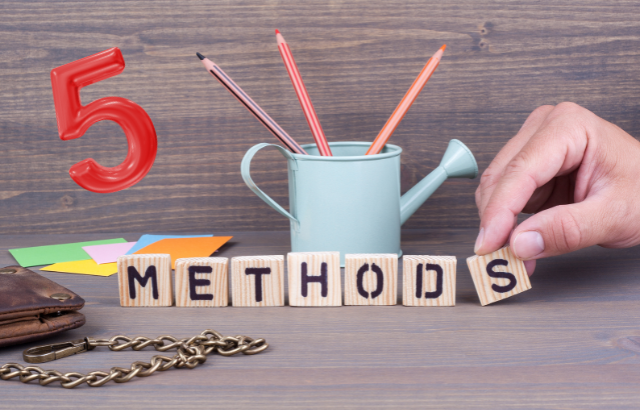 Five methods of financial analysis