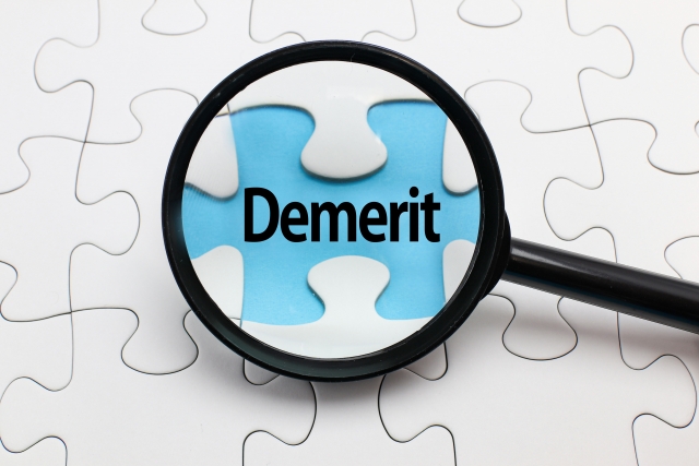 demerit